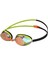 Renkli Aynalı Yarış Gözlüğü, Yeşil ve Turuncu, Şık ve Konforlu Tasarım 1