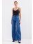 918 Ip Askılı Crop Top - Siyah 6