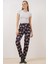 4323 Desenli Pijama Altı - Lacivert 4