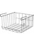 Mutfak Asılabilir Dolap Düzenleyici 31X30X18 cm Dolap Askısı Tel Sepet Çelik 2