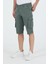 2Five Erkek Kargo Cepli Diz Altı Uzun Şort Çağla Renk Bermuda Kapri 4