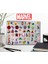 Marvel Comics Defter Suluk Laptop Notebook Tablet Telefon Kılıf Sticker Seti 1