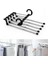 Sellbuystore Home 2 Katlı Katlanabilir 5'li Pantolon Askısı,pantolon,kravat,etek Için Organizer 2