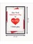 Valentine Day Retro Mdf Duvar Dekarasyon Tablosu 2