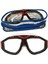 Yüzücü Gözlüğü Siyah Kırmızı, Konforlu ve Şık Tasarım 1