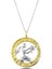 ​925 Ayar Gümüş Gold Başak Burcu Kadın Gümüş Kolye (T4927) (7272) 1