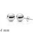 925 Ayar Gümüş Top Küpe - 4 mm (EA1160221) (7272) 1