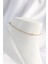 316L Çelik Gold Renk Minimal Topçuk Model Halhal - TJ-HH1625 1