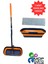 Pratik 360° Dönen Kendinden Sıkmalı Katlanabilir Tekerlekli Mop Seti, Bez 1