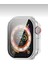 Apple Watch Series 7-8-9 45MM Uyumlu Zarif Elmas Taşlı ŞEFFAF Kasa ve Ekran Koruyucu Kılıf 3