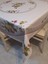 Dora Pano Elyaf Tabanlı Pvc Muşamba - Desenli Silinebilir 140 x 140 Hazır Masa Örtüsü 3