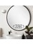 Hakediyorum Her Milimini Dekoratif Duvar Ayna Cam Dekor Yazı Sticker 30X10 cm 1