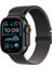 Apple Watch 42-44-45-49 mm Titanyum Kayış Siyah 2