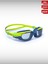 Renkli Yüzücü Gözlüğü, Sarı/ mavi, Şeffaf Cam, S Boy, Spor ve Deniz Kullanımı 1
