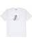Kırık Beyaz Logo Detaylı T-Shirt 7