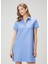 Siyah Polo Yaka Mini Elbise 1