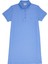 Siyah Polo Yaka Mini Elbise 7