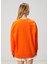 Oversize Mercan Logo Nakışlı Sweatshirt 5