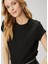 Siyah Basic T-Shirt 2