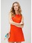Slim Fit Mercan Mini Jersey Elbise 1