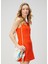 Slim Fit Mercan Mini Jersey Elbise 4