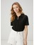 Siyah Pike Polo T-Shirt 1