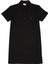 Siyah Polo Yaka Mini Elbise 7