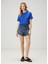 Kobalt Logo Detaylı Basic T-Shirt 3