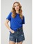 Kobalt Logo Detaylı Basic T-Shirt 4