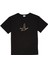 Siyah Taşlı Kaz Logolu T-Shirt 7