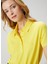 Sarı Pike Polo T-Shirt 2