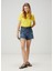 Sarı Pike Polo T-Shirt 3