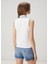 Kırık Beyaz Polo Yaka T-Shirt 5