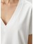 Beyaz Basic T-Shirt 6