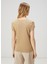 Bej Basic T-Shirt 5