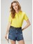 Sarı Pike Polo T-Shirt 1