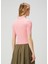 Pembe Ribli Polo Hırka 5