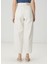 Ekru Slouchy Jean Pantolon 5