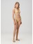 Gold Desenli Üçgen Bikini Takımı 3