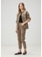 Leopar Desenli Denim Ceket 2