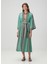 Yeşil Desenli Kaftan 2