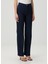 Indigo Düz Kesim Jean Pantolon 4
