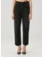 Janet Siyah Crop Jean Pantolon 2