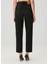 Janet Siyah Crop Jean Pantolon 4
