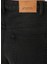 Janet Siyah Crop Jean Pantolon 5