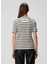 Lacivert Beyaz Çizgili T-Shirt 4
