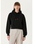 Gros Grain Siyah Logo Nakışlı Sweatshirt 1