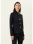 Lacivert Dik Yaka Blazer 1