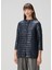 Lacivert Puffer Mont 3