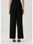 Siyah Wide Leg Pantolon 4
